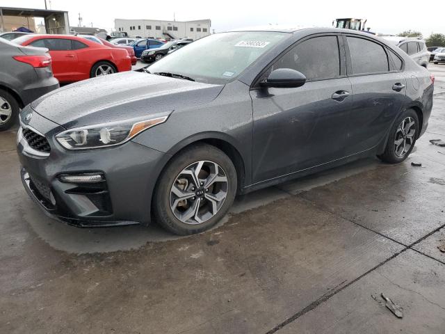 3KPF24AD7KE118652 - 2019 KIA FORTE FE CHARCOAL photo 1