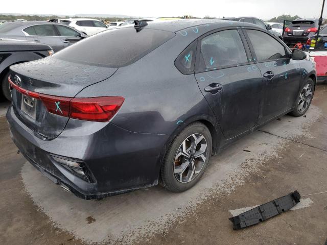 3KPF24AD7KE118652 - 2019 KIA FORTE FE CHARCOAL photo 3