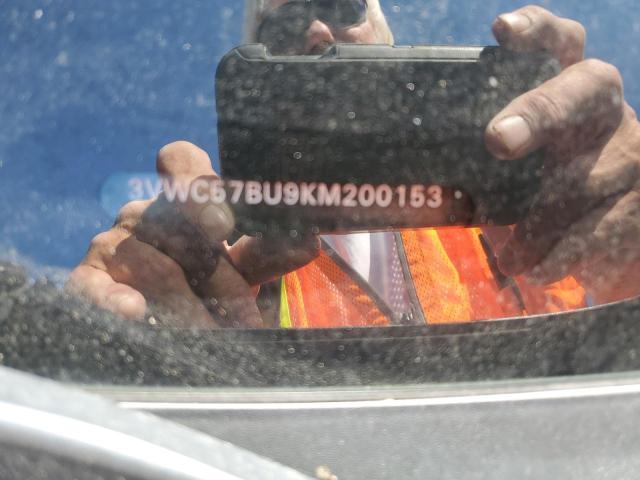 3VWC57BU9KM200153 - 2019 VOLKSWAGEN JETTA S GRAY photo 12