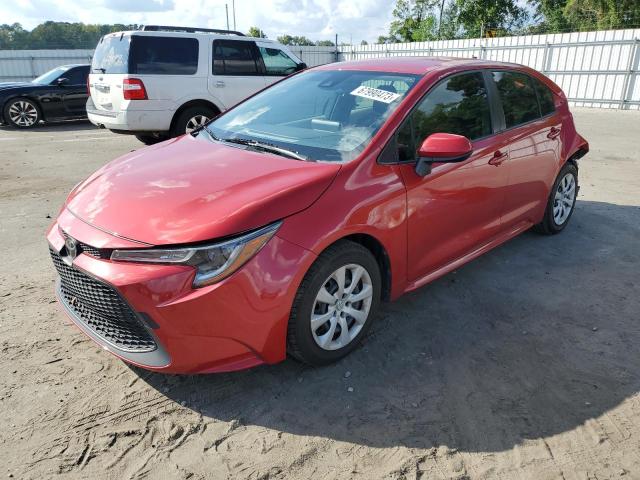 JTDEPRAE0LJ057085 - 2020 TOYOTA COROLLA LE RED photo 1