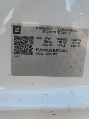 1GB2WLE74LF275830 - 2020 CHEVROLET SILVERADO C2500 HEAVY DUTY WHITE photo 12
