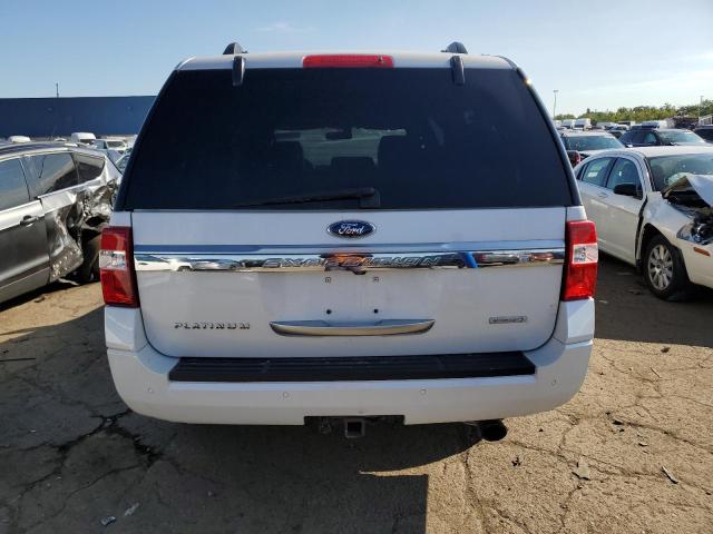 1FMJK1MT3FEF14537 - 2015 FORD EXPEDITION EL PLATINUM WHITE photo 6