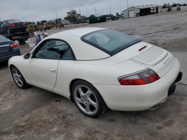 WP0CA29901S651738 - 2001 PORSCHE 911 CARRERA 2 WHITE photo 2