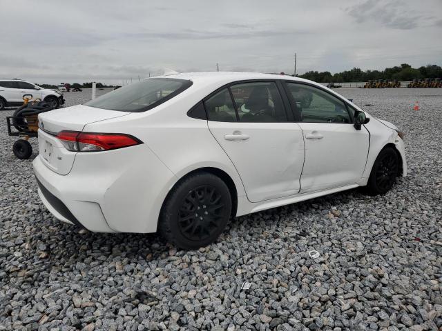 JTDEPMAE6MJ126480 - 2021 TOYOTA COROLLA LE WHITE photo 3