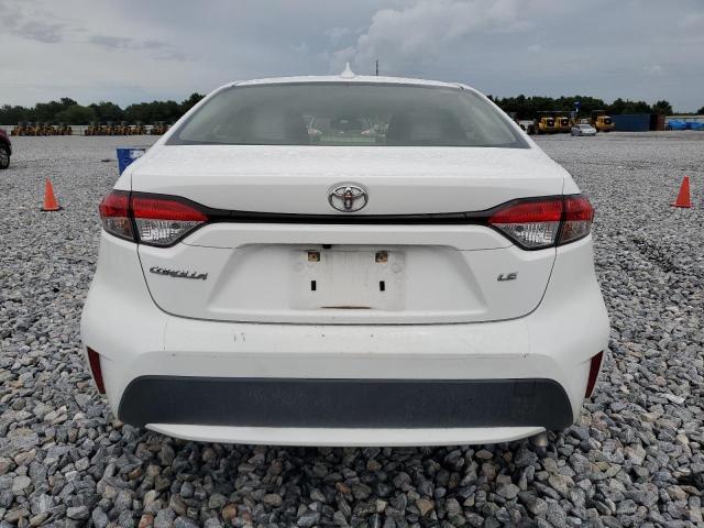 JTDEPMAE6MJ126480 - 2021 TOYOTA COROLLA LE WHITE photo 6