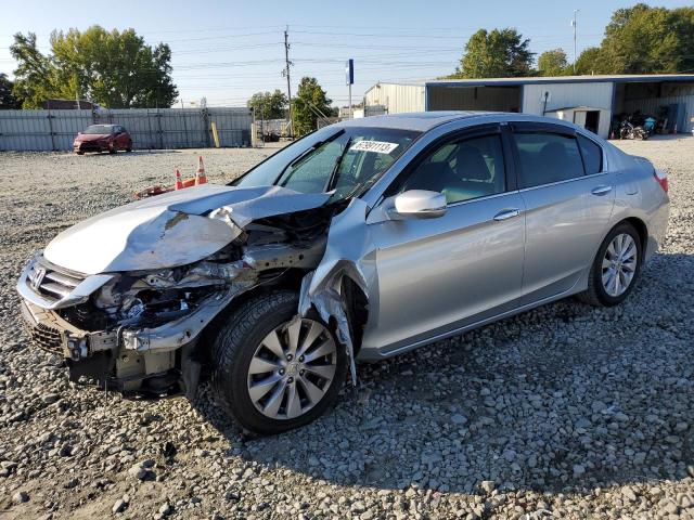 1HGCR2F89DA168667 - 2013 HONDA ACCORD EXL SILVER photo 1