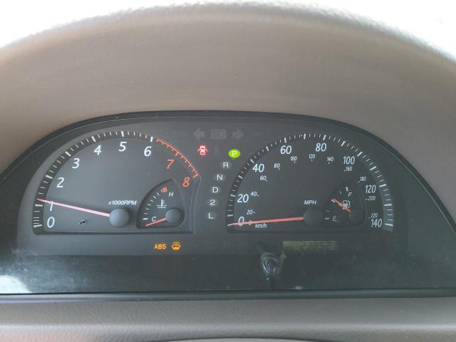 JTDBE32K440268467 - 2004 TOYOTA CAMRY LE WHITE photo 9