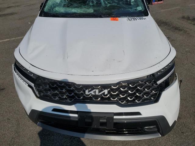 5XYRHDLF1PG207671 - 2023 KIA SORENTO EX WHITE photo 12