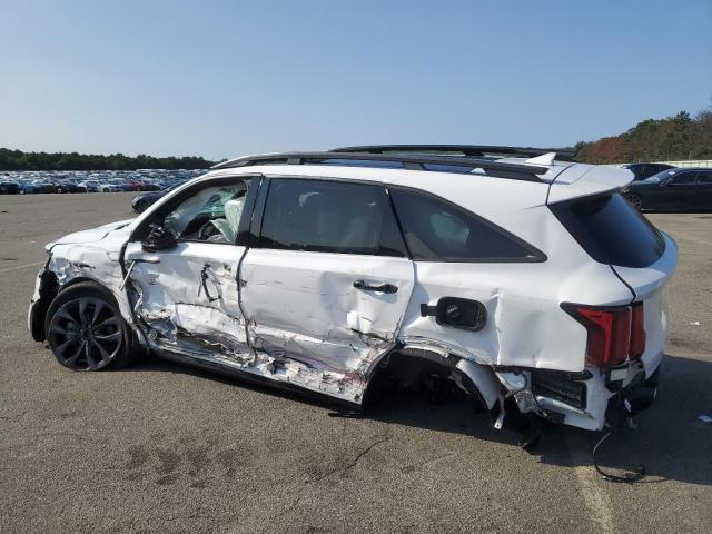 5XYRHDLF1PG207671 - 2023 KIA SORENTO EX WHITE photo 2
