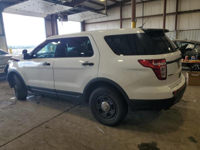 1FM5K8AR4DGA80438 - 2013 FORD EXPLORER POLICE INTERCEPTOR WHITE photo 2