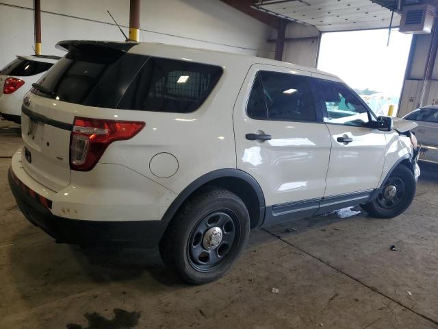 1FM5K8AR4DGA80438 - 2013 FORD EXPLORER POLICE INTERCEPTOR WHITE photo 3