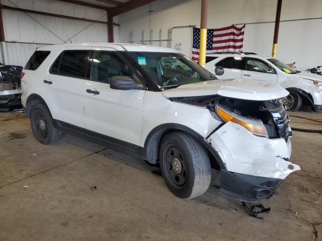1FM5K8AR4DGA80438 - 2013 FORD EXPLORER POLICE INTERCEPTOR WHITE photo 4