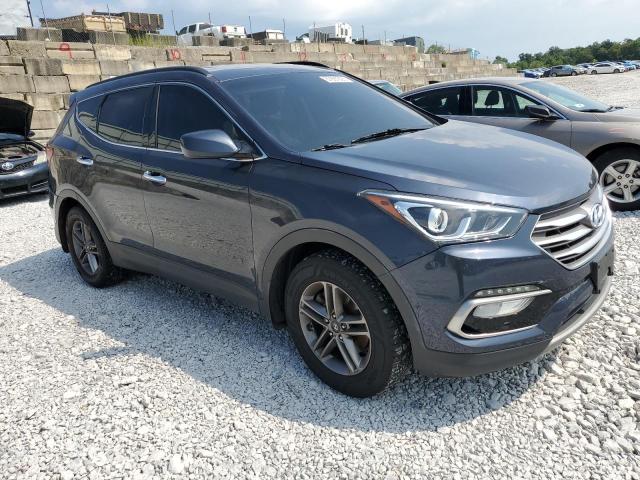 5NMZUDLB5HH003262 - 2017 HYUNDAI SANTA FE S 蓝色 照片 4