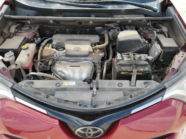 2T3WFREV0JW414085 - 2018 TOYOTA RAV4 ADVENTURE RED photo 11