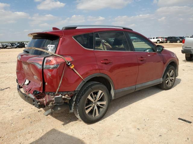 2T3WFREV0JW414085 - 2018 TOYOTA RAV4 ADVENTURE RED photo 3