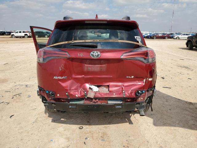 2T3WFREV0JW414085 - 2018 TOYOTA RAV4 ADVENTURE RED photo 6