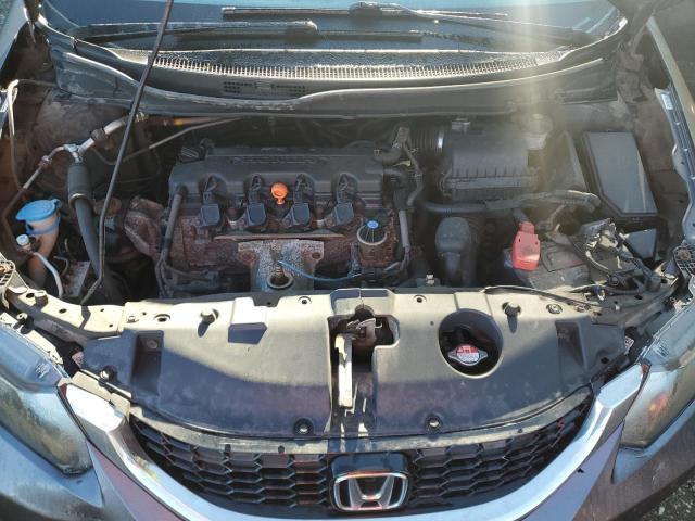2HGFB2F50FH017258 - 2015 HONDA CIVIC LX GRAY photo 11