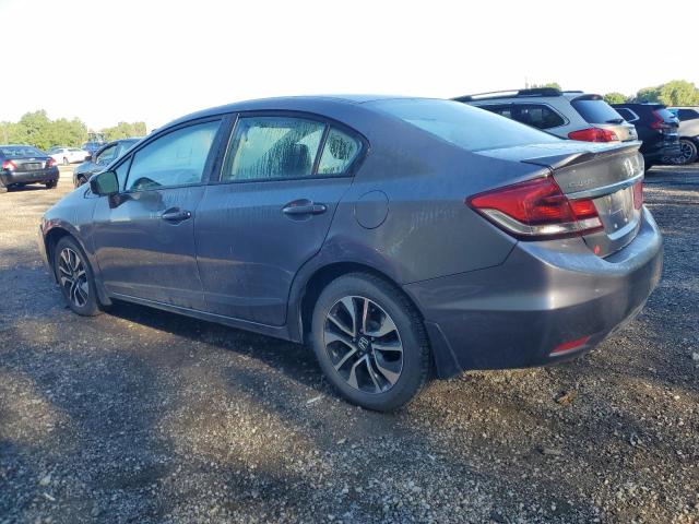 2HGFB2F50FH017258 - 2015 HONDA CIVIC LX GRAY photo 2