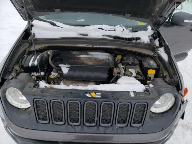 ZACCJBCB3HPF92566 - 2017 JEEP RENEGADE TRAILHAWK GRAY photo 11