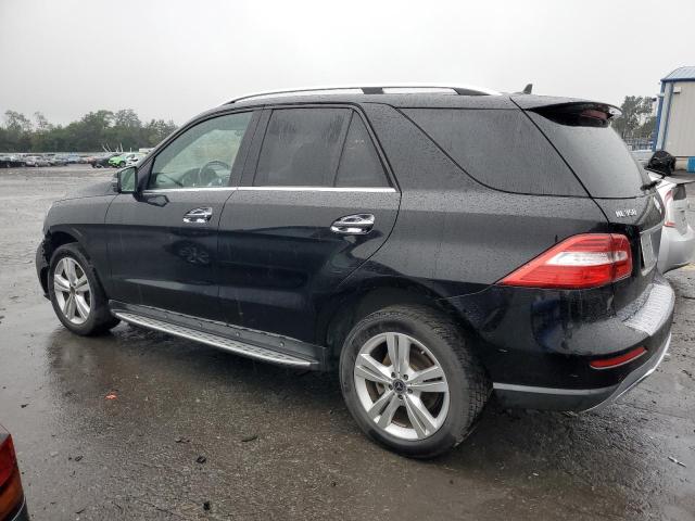 4JGDA5HB9DA164151 - 2013 MERCEDES-BENZ ML 350 4MATIC BLACK photo 2