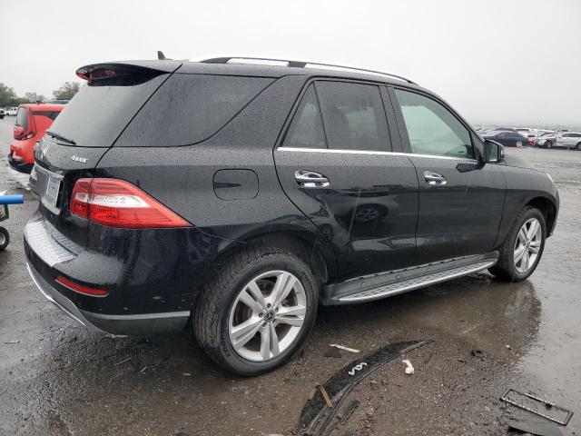 4JGDA5HB9DA164151 - 2013 MERCEDES-BENZ ML 350 4MATIC BLACK photo 3