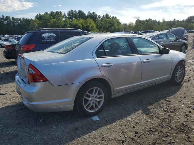 3FAHP0GA7BR265200 - 2011 FORD FUSION S SILVER photo 3