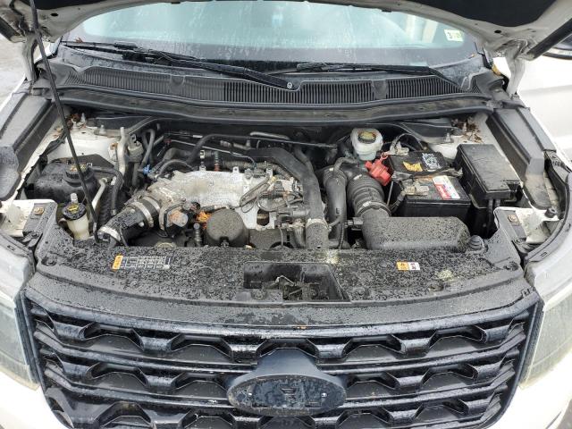1FM5K8GT8GGA54013 - 2016 FORD EXPLORER SPORT WHITE photo 12
