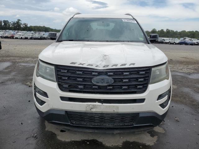 1FM5K8GT8GGA54013 - 2016 FORD EXPLORER SPORT WHITE photo 5