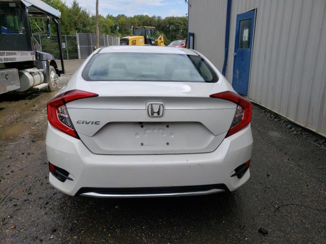 19XFC2F65KE014057 - 2019 HONDA CIVIC LX WHITE photo 6