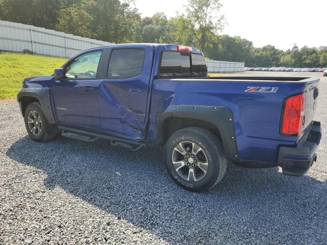 1GCGSDE30G1125572 - 2016 CHEVROLET COLORADO Z71 BLUE photo 2