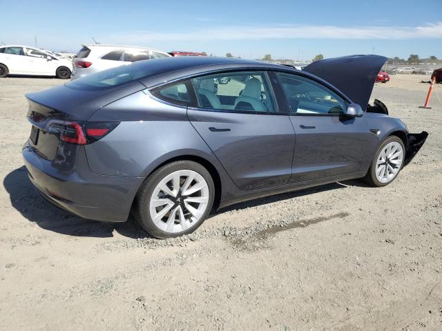 5YJ3E1EA4MF908741 - 2021 TESLA MODEL 3 灰色 照片 3