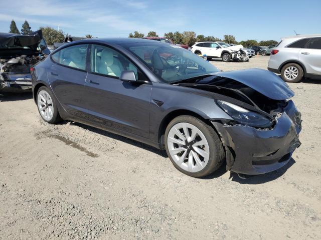 5YJ3E1EA4MF908741 - 2021 TESLA MODEL 3 灰色 照片 4