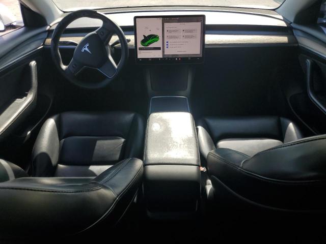 5YJ3E1EA7MF093452 - 2021 TESLA MODEL 3 Blanco foto 8
