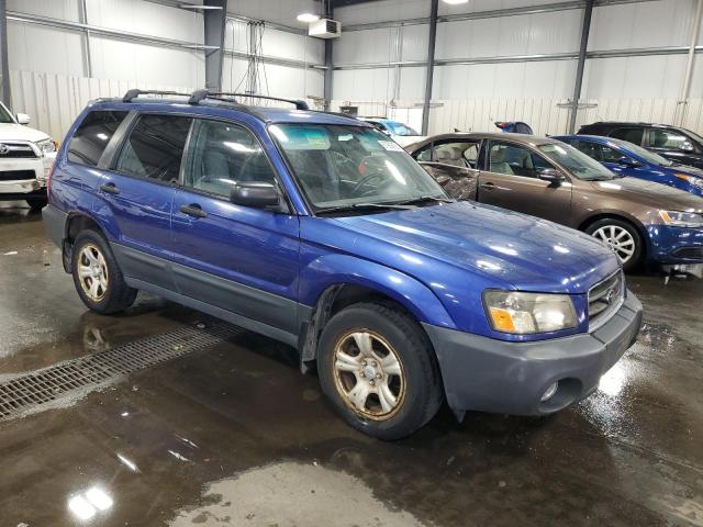 JF1SG636X4H721852 - 2004 SUBARU FORESTER 2.5X 蓝色 照片 4