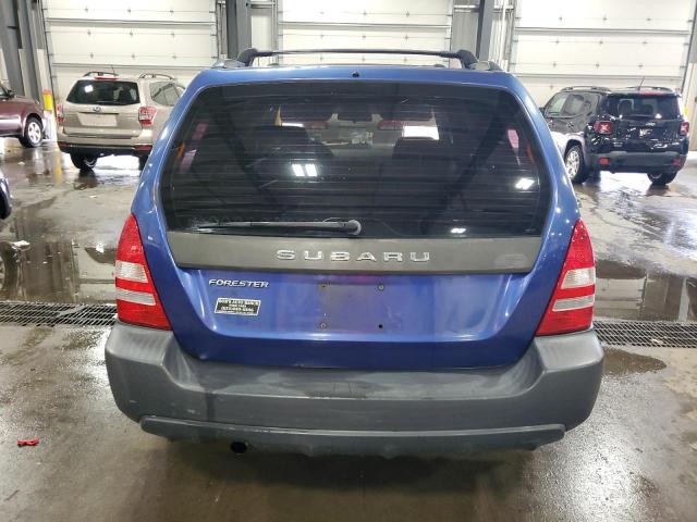 JF1SG636X4H721852 - 2004 SUBARU FORESTER 2.5X 蓝色 照片 6