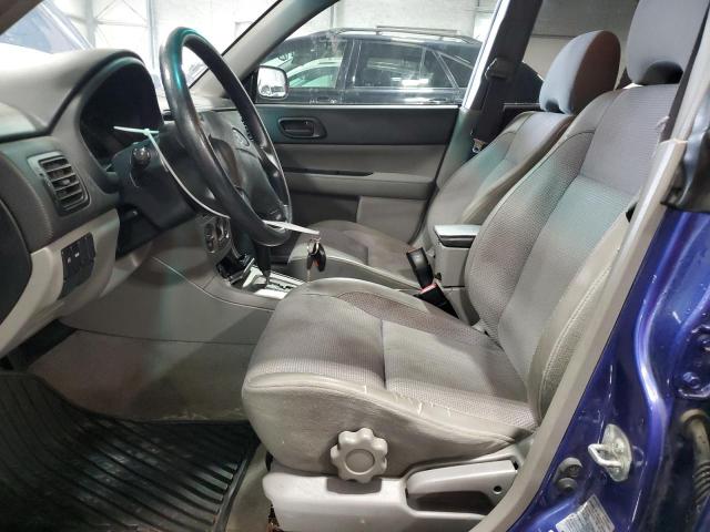 JF1SG636X4H721852 - 2004 SUBARU FORESTER 2.5X 蓝色 照片 7