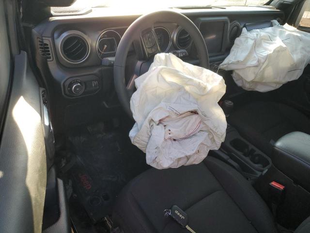 1C4HJXDG6PW589269 - 2023 JEEP WRANGLER SPORT Սև լուսանկար 8