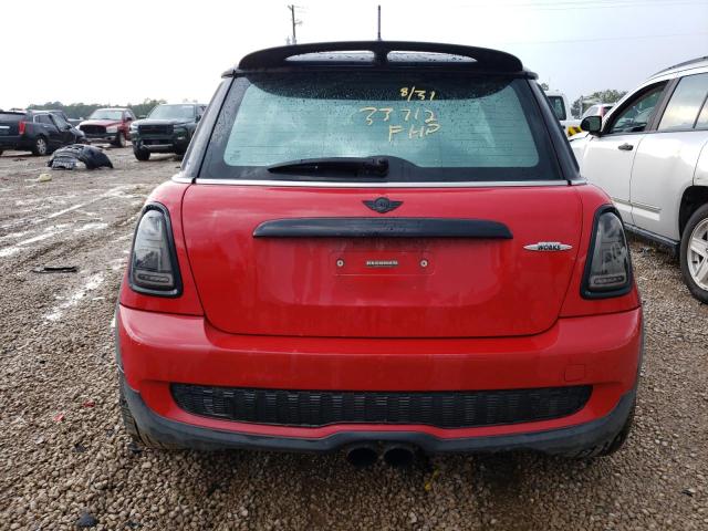 WMWMF93549TF96401 - 2009 MINI COOPER SPORTBACK LS JCW RED photo 6