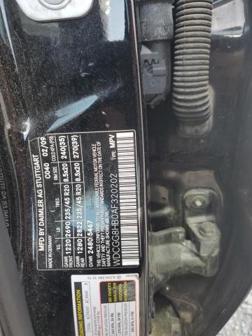 WDCGG8HB0AF320202 - 2010 MERCEDES-BENZ GLK 350 4MATIC BLACK photo 13