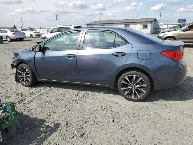 2T1BURHE1HC791318 - 2017 TOYOTA COROLLA L BLUE photo 2