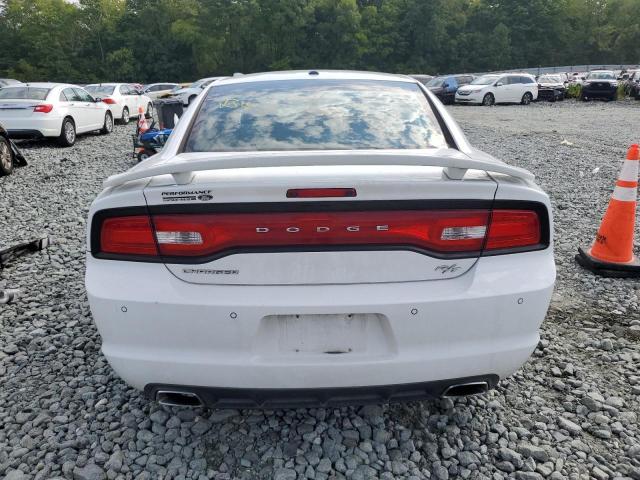 2C3CDXCT0CH144958 - 2012 DODGE CHARGER R/T WHITE photo 6