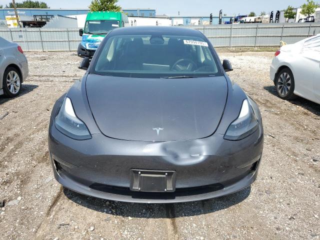 5YJ3E1EA4PF661161 - 2023 TESLA MODEL 3 GRAY photo 5