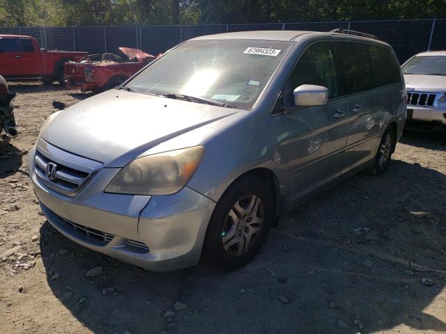 5FNRL38447B029553 - 2007 HONDA ODYSSEY EX GREEN photo 1