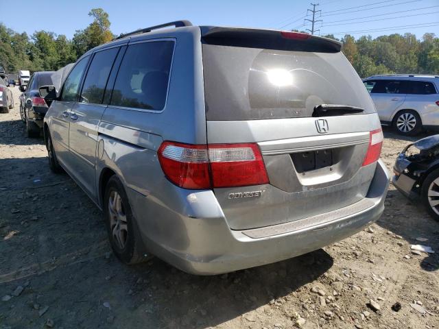 5FNRL38447B029553 - 2007 HONDA ODYSSEY EX GREEN photo 2