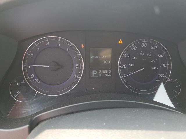 JN1AJ0HR8BM854396 - 2011 INFINITI EX35 BASE BLACK photo 9