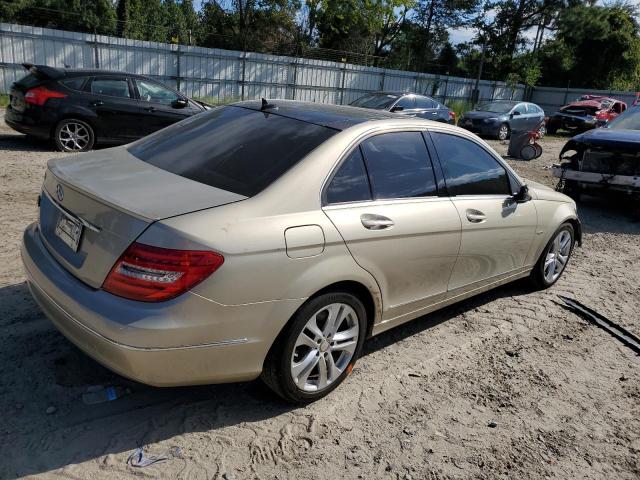 WDDGF4HB9CR220608 - 2012 MERCEDES-BENZ C 250 GOLD photo 3