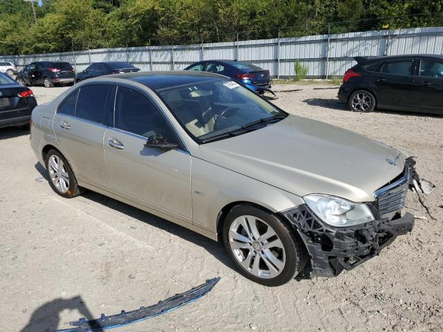 WDDGF4HB9CR220608 - 2012 MERCEDES-BENZ C 250 GOLD photo 4