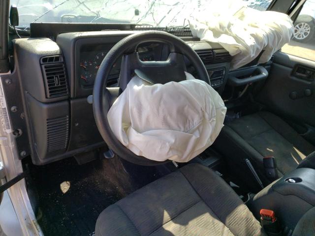 1J4FA39S85P347016 - 2005 JEEP WRANGLER X SILVER photo 8