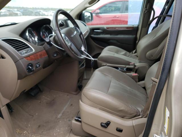 2C4RC1BG3CR250437 - 2012 CHRYSLER TOWN & COU TOURING 金色 照片 7