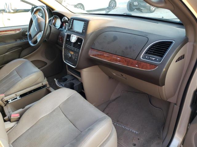 2C4RC1BG3CR250437 - 2012 CHRYSLER TOWN & COU TOURING 金色 照片 8